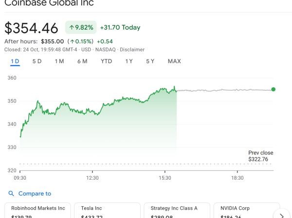 Coinbase CEO：希望将整个初创企业生命周期搬到链上