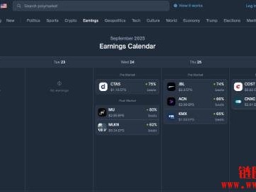 Polymarket携手Stocktwits推即时财报预测市场，估值飙升至90亿美元